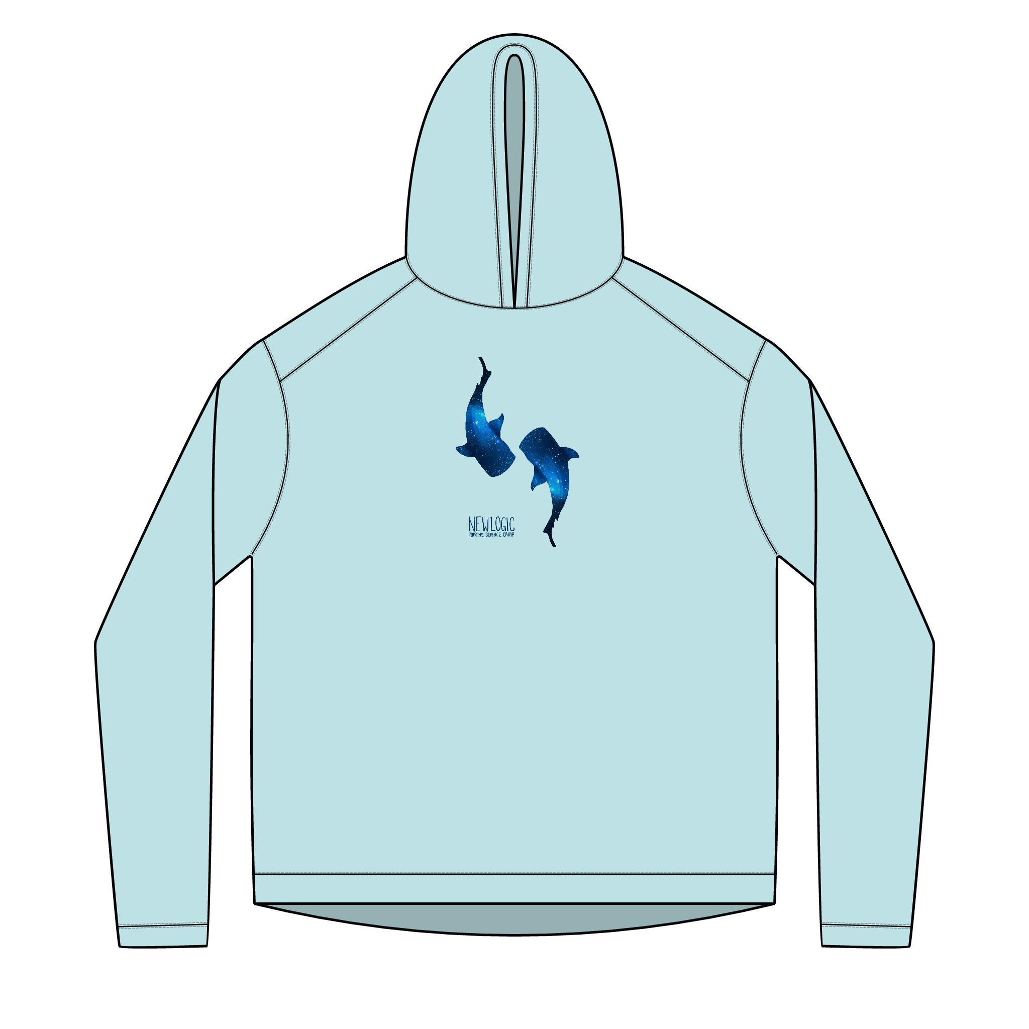 Crossing Currents Unisex Solar Hoodie - Image 7