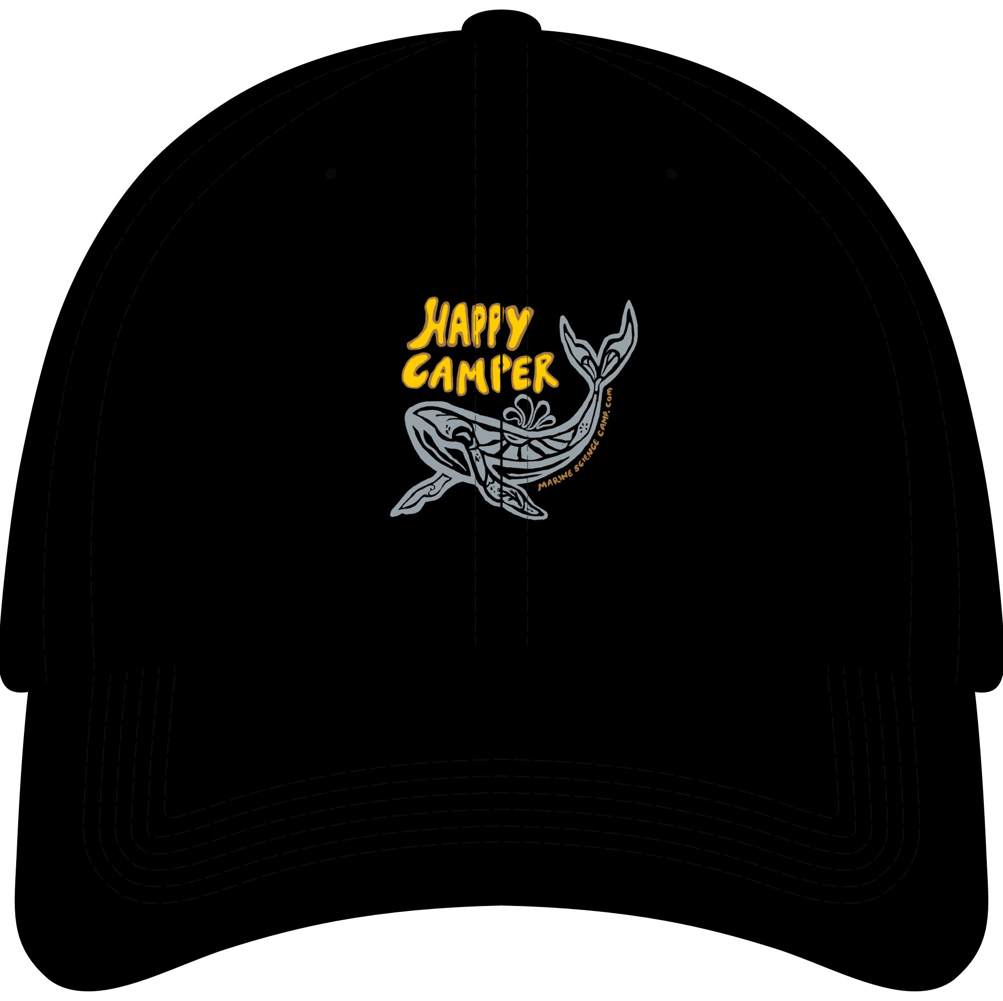 Happy Camper Youth Embroidered Hat